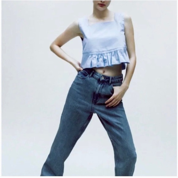 Zara pleated crop - Picture 1 of 6